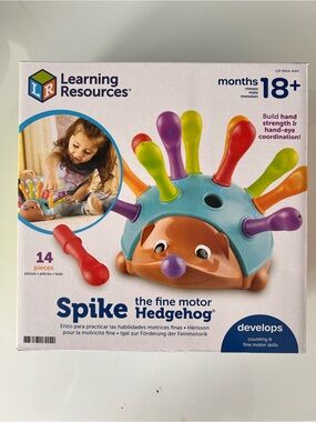 Learning Resources Spike Fine Motor Hedgehog Toy New